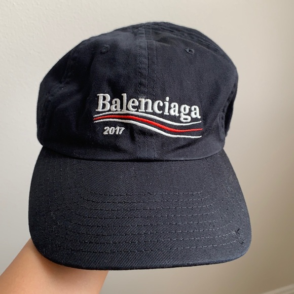 Balenciaga Other - Balenciaga Logo 2017 Black Baseball Cap Hat